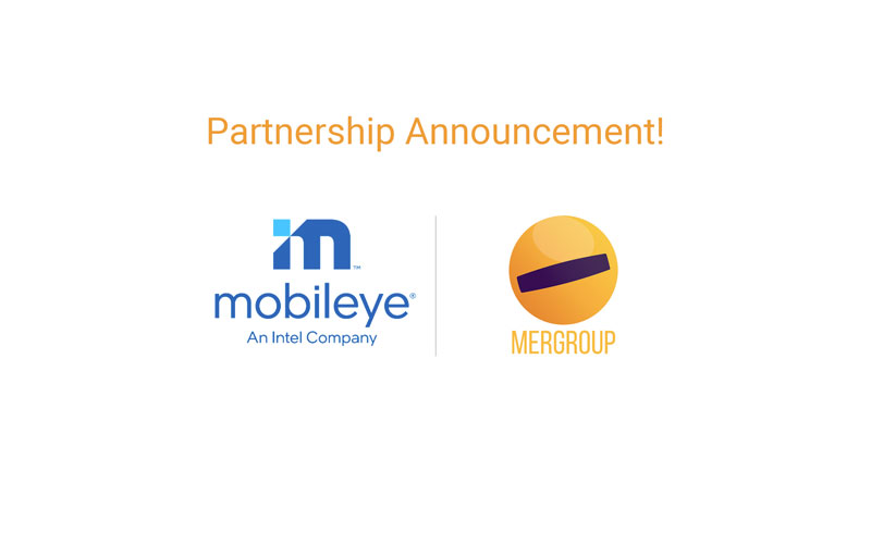 Mergroup starts partnership with Mobileye, Intel’s leading supplier of Advanced Driver Assist Systems and autonomous driving business.